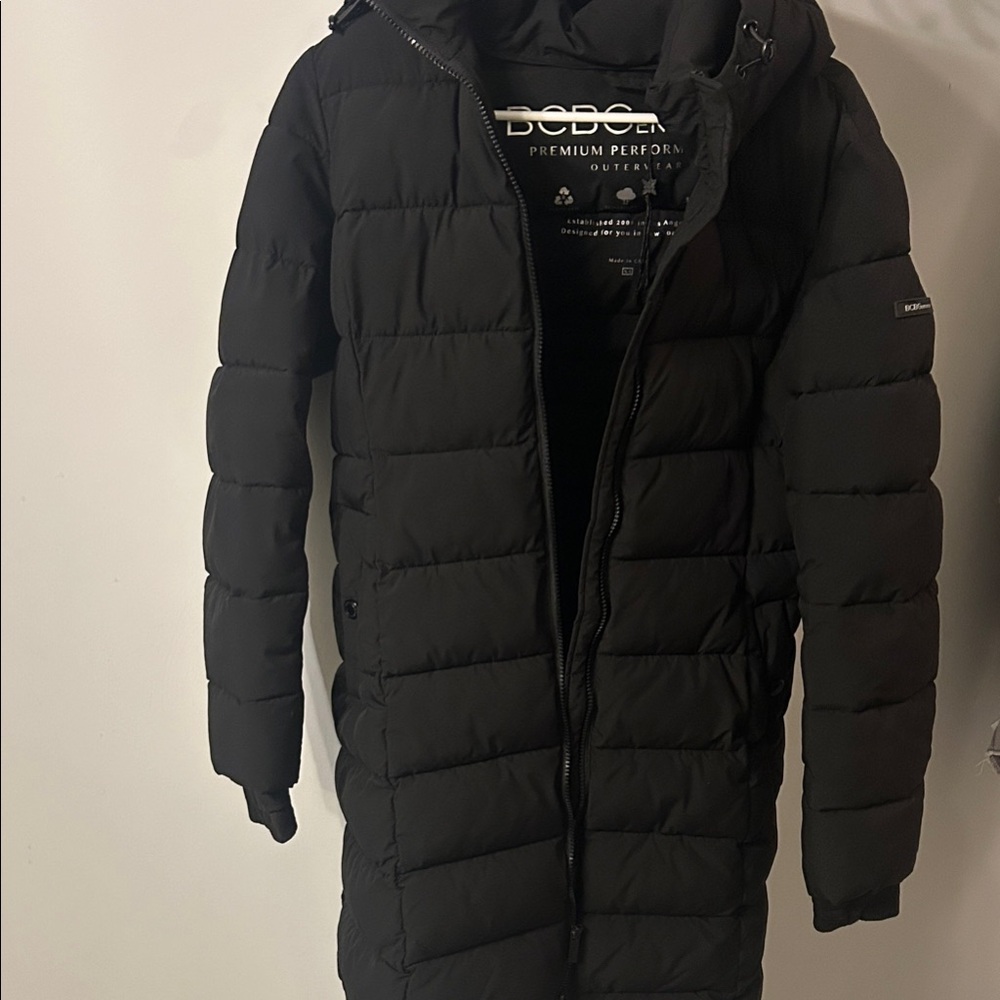 BCBGeneration Women's Black Puffer Coat